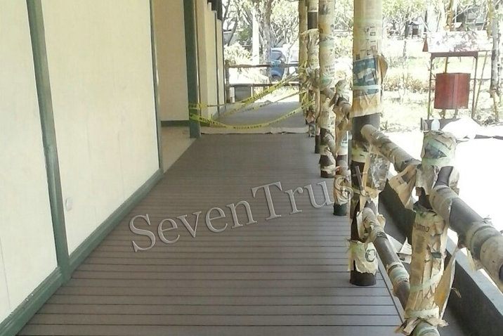 尼加拉瓜木塑地板項目